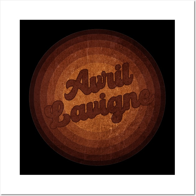 Avril Lavigne - Vintage Style Wall Art by Posh Men